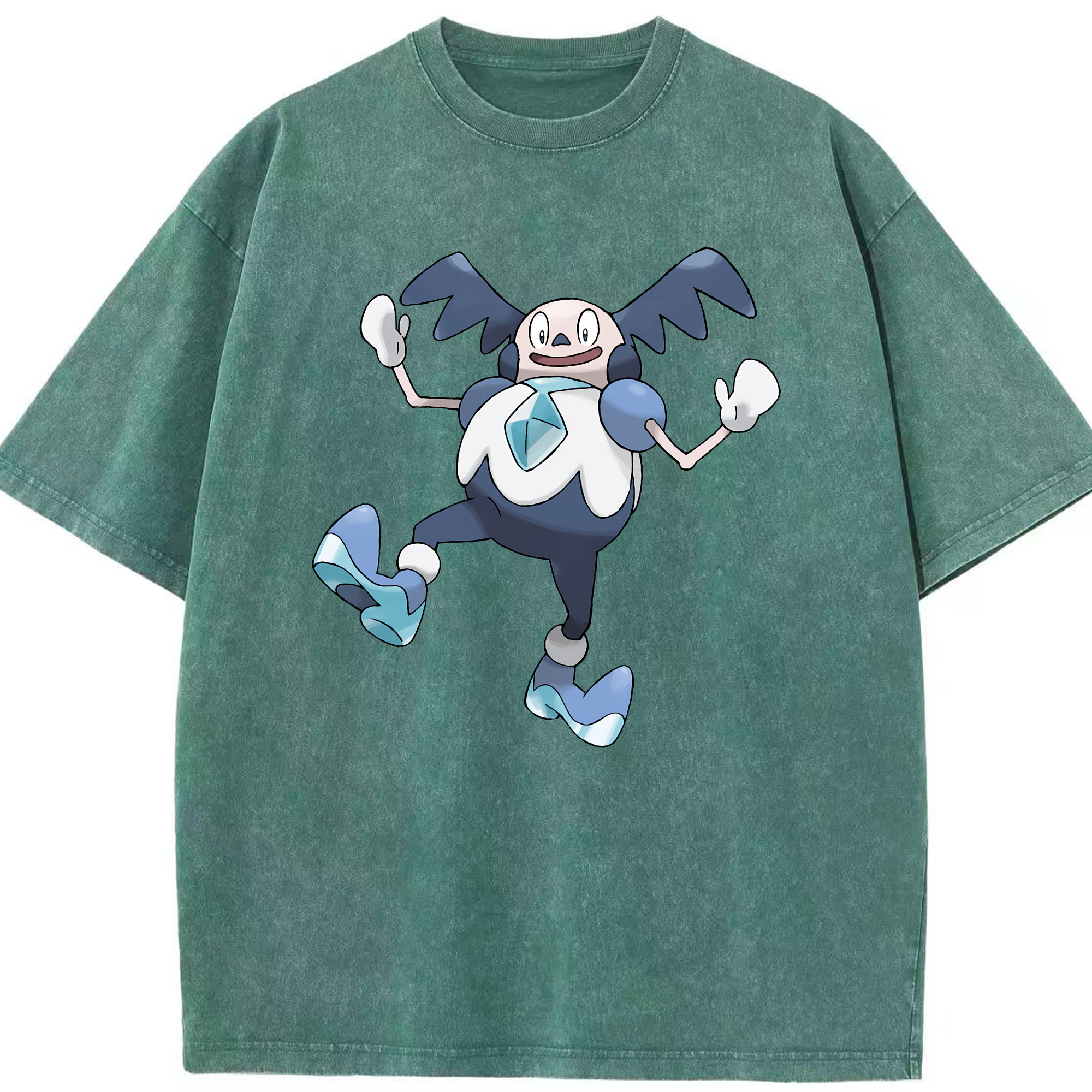 （画像用） ポケットモンスター Pokémon 綿100% ヴィンテージ風 半袖Tシャツ（フロントプリント）